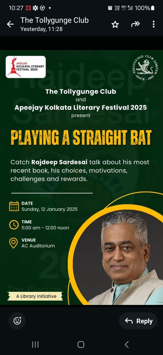 The 2024 book is in Kolkata this Friday-Saturday-Sunday. Do come! <a href="/HarperCollinsIN/">HarperCollins</a> <a href="/FoundationPK/">Prabha Khaitan Foundation</a> <a href="/Monideepa62/">Monideepa Banerjie</a>