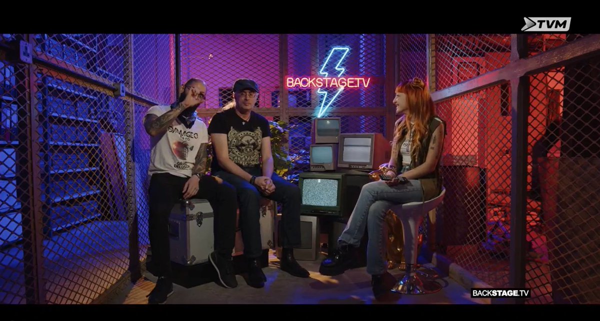 I was talking about the pile of notes we had OK? 🤏

Back on 📺 Backstage.TV  where we talked about our first music video released, "Kill o'Clock" ⏱️ 

You can watch this episode of Backstage.TV on Demand here: tvmi.mt/episode/96156