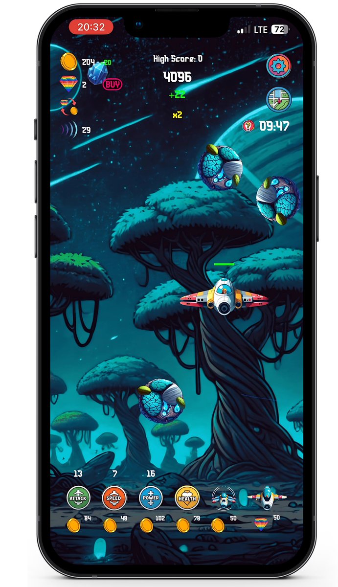 Starz Defence: A space-themed free-to-play mobile game with simple mechanics.    

Download now on the App Store!    

apps.apple.com/app/apple-stor…