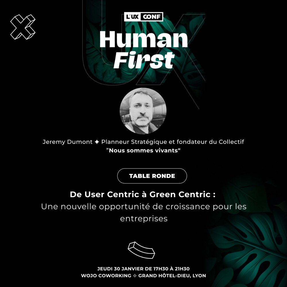 Je présenterai le case study Orange x RegenBMC sur un service numérique à visée régénérative et les pistes d'innovation nouvelles que le business model canvas rée l’entreprise regenerative a permis d'ouvrir à la UX-Conf Lyon 30/01/2025. Inscriptions info.smile.eu/fr/ux-conf-lyo…