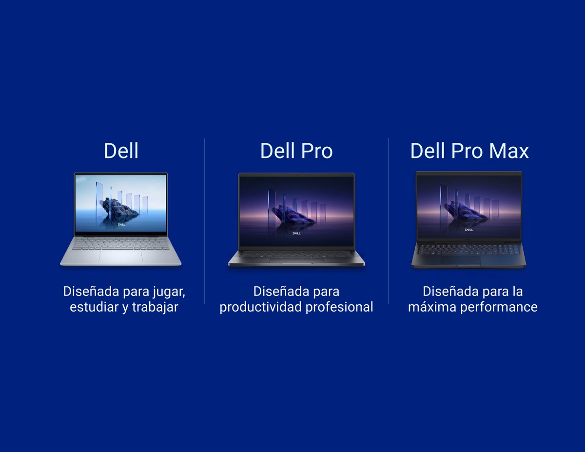 Vict0r_Pascual's tweet photo. 🙌💻 #CES - Revelamos un nuevo portafolio simplificado de #PCs. 

Conoce las nuevas Dell: https://t.co/FzW7O8nckv #iwork4dell https://t.co/pgG3lz5QkG
