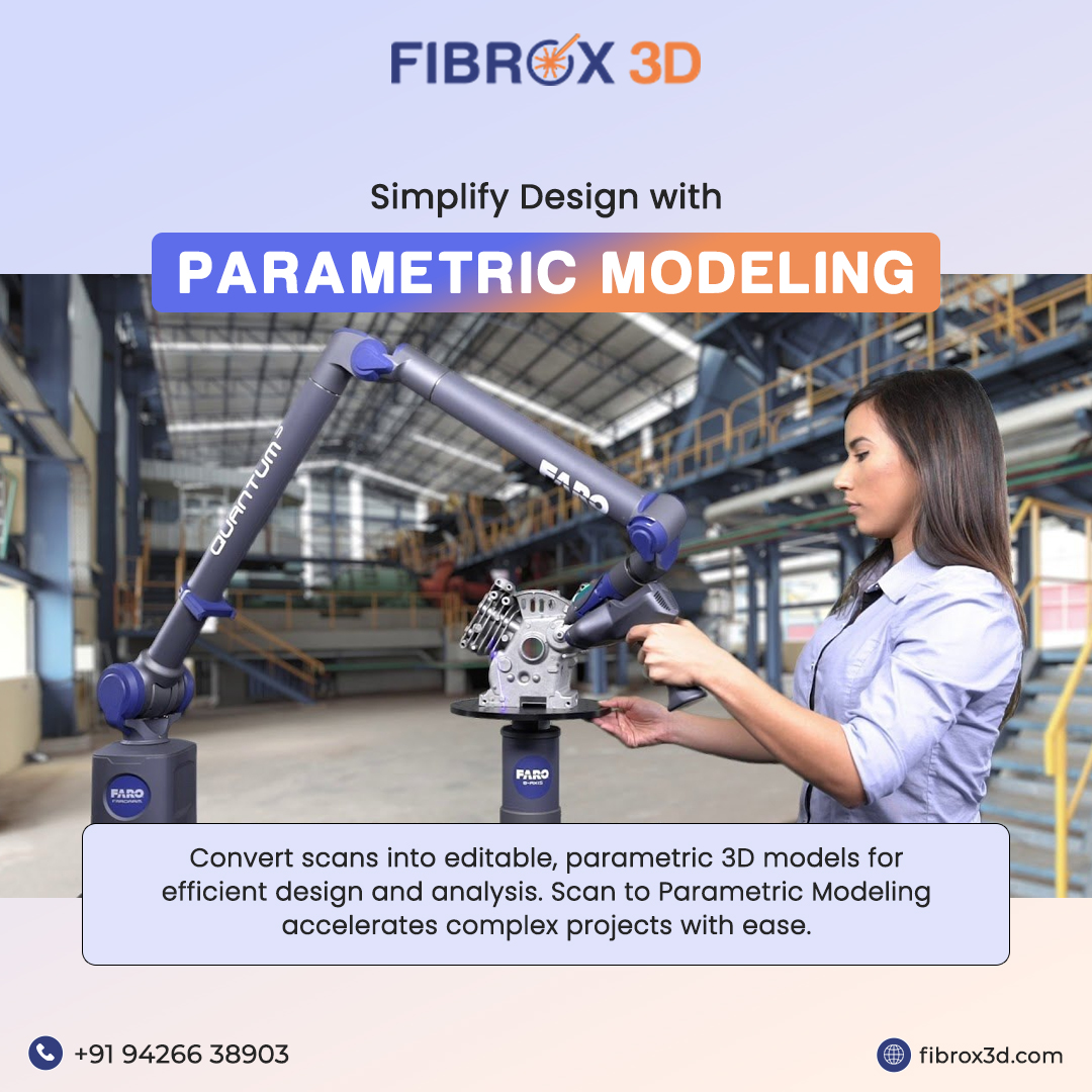 fibrox3d's tweet image. 𝗦𝗶𝗺𝗽𝗹𝗶𝗳𝘆 𝗗𝗲𝘀𝗶𝗴𝗻 𝘄𝗶𝘁𝗵 𝗣𝗮𝗿𝗮𝗺𝗲𝘁𝗿𝗶𝗰 𝗠𝗼𝗱𝗲𝗹𝗶𝗻𝗴
Convert scans into editable, parametric 3D models for efficient design and analysis.
🌐 fibrox3d.com
📞 Call Us: +91 94266 38903
#ParametricModeling #LaserScanning #3DModelling #Fibrox3D