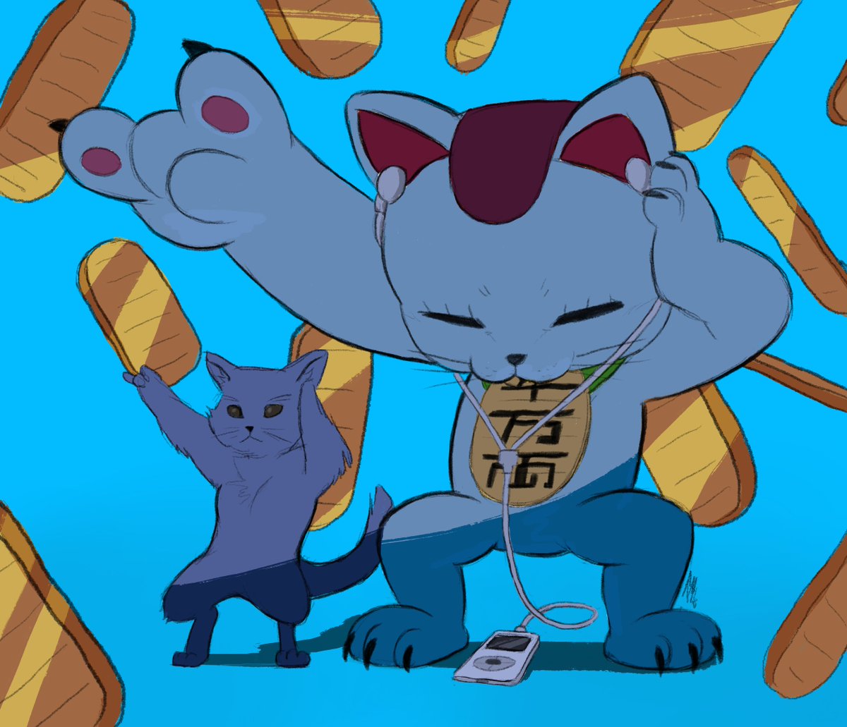 Crocoloops's tweet image. Turbocat 🐱♥