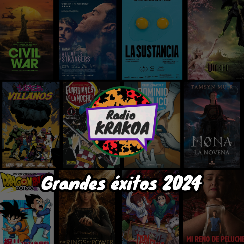 ¡NUEVO PROGRAMA!

Radio Krakoa #61: Grandes éxitos 2024

Como ya es tradición, repasamos nuestras obras favoritas del año que se fue. ¡Feliz 2025! ¡Os prometemos que no hacemos la rima en todo el programa!

▶️go.ivoox.com/rf/137594060