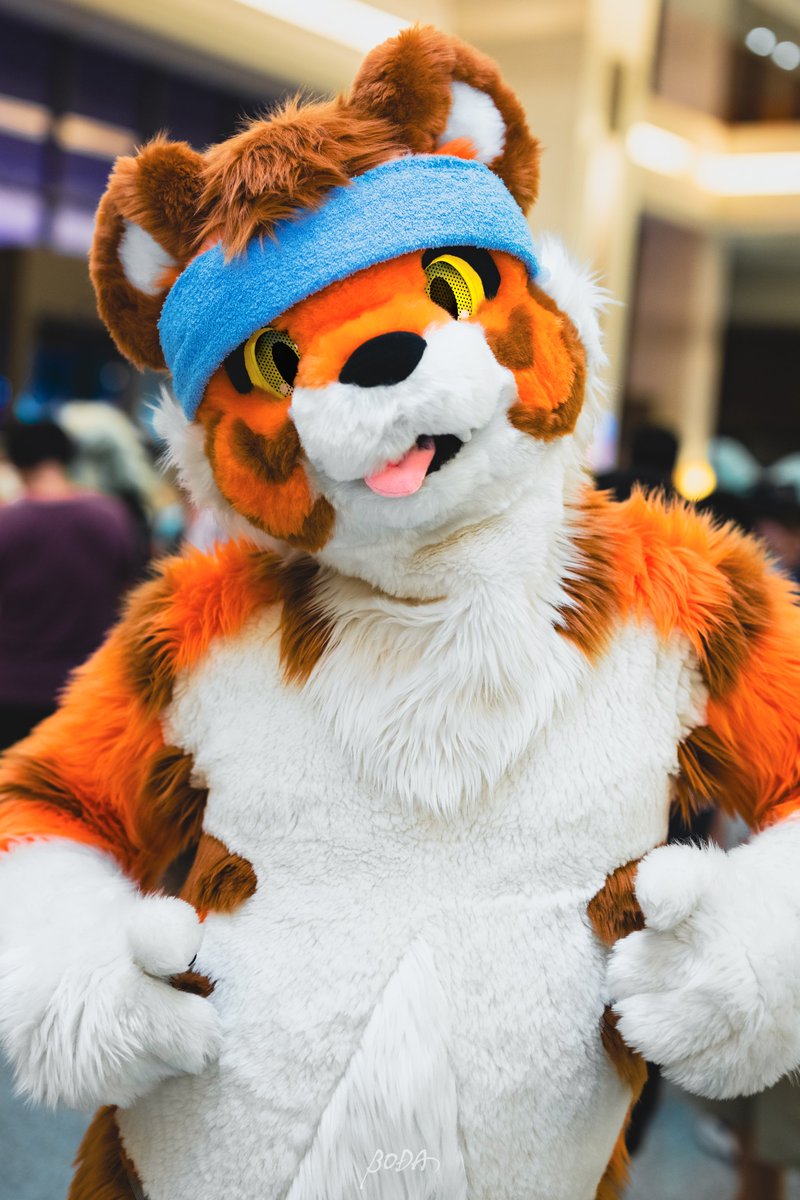 提格くん！
見た目通り元気でかわいかったなー☺️

#FursuitEveryday #Infurnity2024