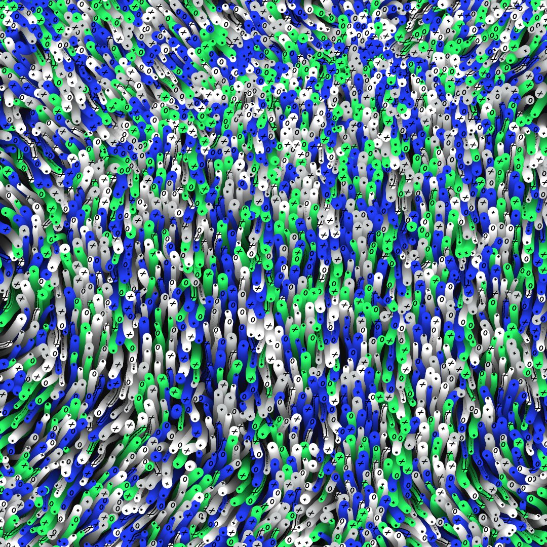 CoderSpaghetti's tweet image. Prompt 08. Draw one million of somthing. Genuary 08 - 2025. vimeo.com/showcase/11509…
#genuary2025 #creativecoding #animation