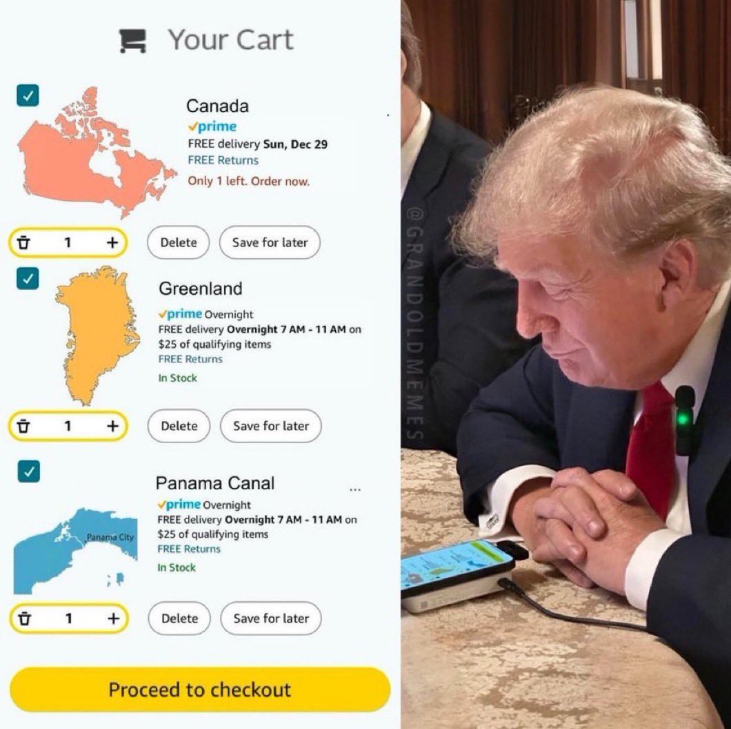 M_Zemm's tweet photo. Trump is shopping https://t.co/YrybXk03Pn