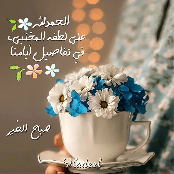 🌸
#صباحات_الخميس..
 مفعمة بالحب,, منتخبة للفرح,, مرهونة للشمس,,مقتطفة من الجزء النضر من الحياة، موسومة باللطف،  آسرة للقلوب🌸
‌ 🦋
#صباح_الخير 
#هدى_السلطان