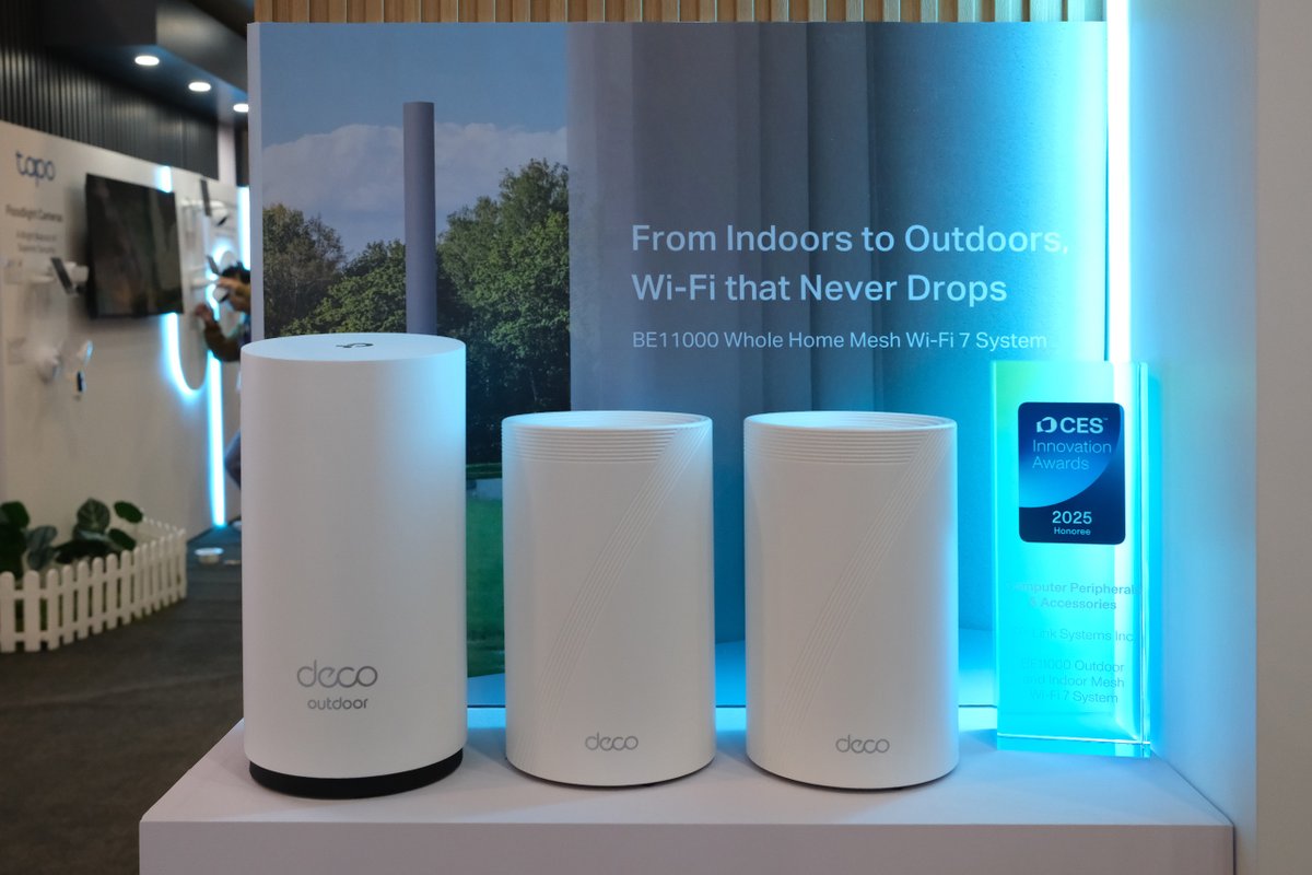 🎉 Welcome to CES 2025, Las Vegas! Swing by Booth #52323 to explore the latest cutting-edge tech from TP-Link. We're excited to showcase our innovations and can't wait to meet you! 🌟
👉 Learn more now: bit.ly/4izlK2a
#CES2025 #TPLink #TechInnovation