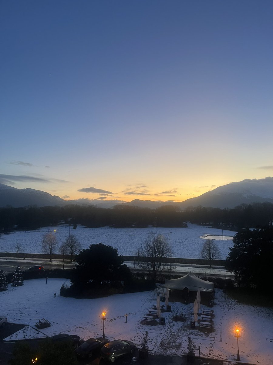 Neil Grant (@grantie79) on Twitter photo Stunning sun set from the <a href="/TheBrehon/">The Brehon Hotel & Spa Killarney</a> last night. The snow still on the ground ❄️ Blessed with our proximity to the National Park and the view of the Macgillycuddy's Reeks 🏔️ #winter #sunset #Kerry Stunning sun set from the <a href="/TheBrehon/">The Brehon Hotel & Spa Killarney</a> last night. The snow still on the ground ❄️ Blessed with our proximity to the National Park and the view of the Macgillycuddy's Reeks 🏔️ #winter #sunset #Kerry