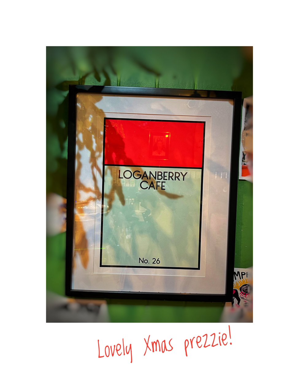What a lovely Xmas present I received. Just put it up! #coffee #takeaway #Stroud