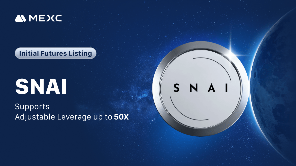 🚀 $SNAI/USDT Futures Now Listed on #MEXC - Offering Adjustable Leverage of Up to 50x!

Trade Now👇 
futures.mexc.com/exchange/SNAI_…

#MEXCFutures