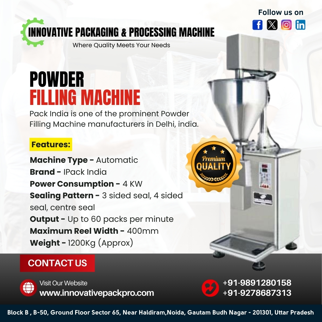 INNOVATIVE PACKAGING & PROCESSING MACHINE tweet media