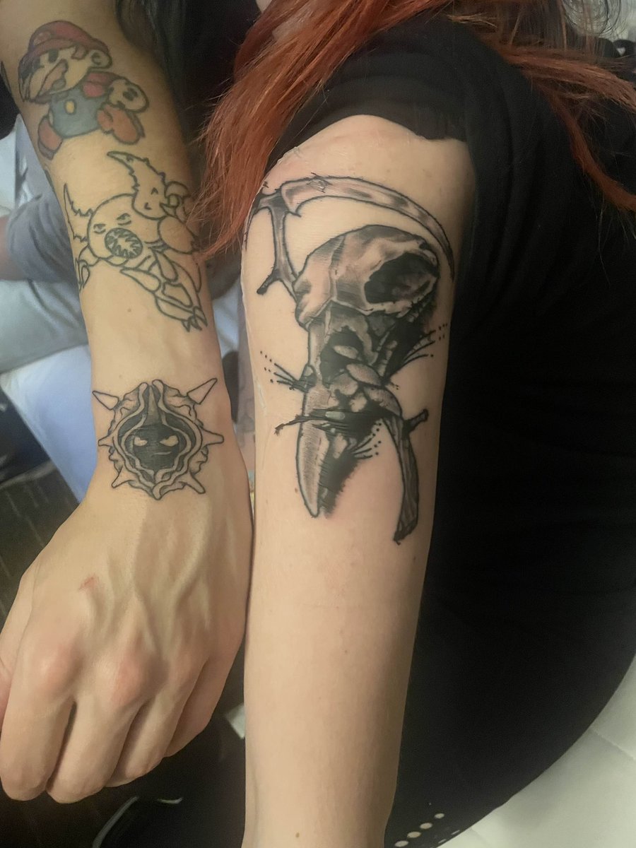 Padges_'s tweet image. Finally someone who will get a tattoos  with me at GDQ