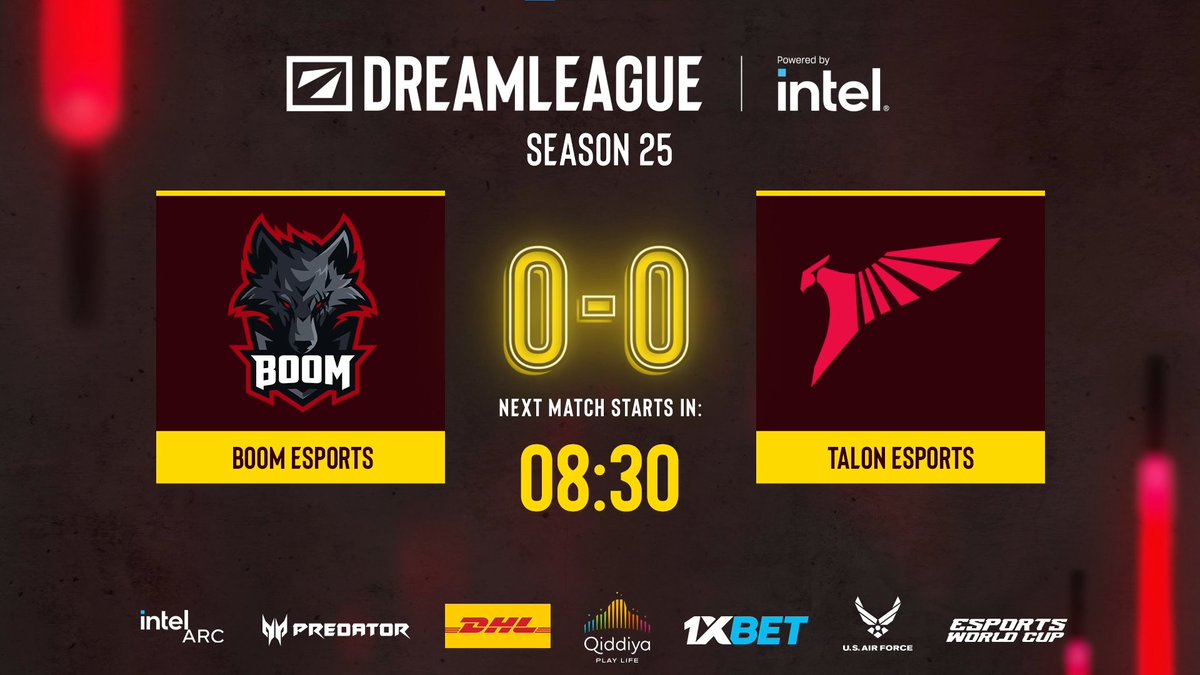 LAST SERIES!

WILL <a href="/boomesportsid/">BOOM Esports</a> be able to re-write recent history and take down <a href="/TALON_ESPORTS/">TALON</a> ???

FIND OUT RIGHT NOW!

.TV/ESL_DOTA2STORM