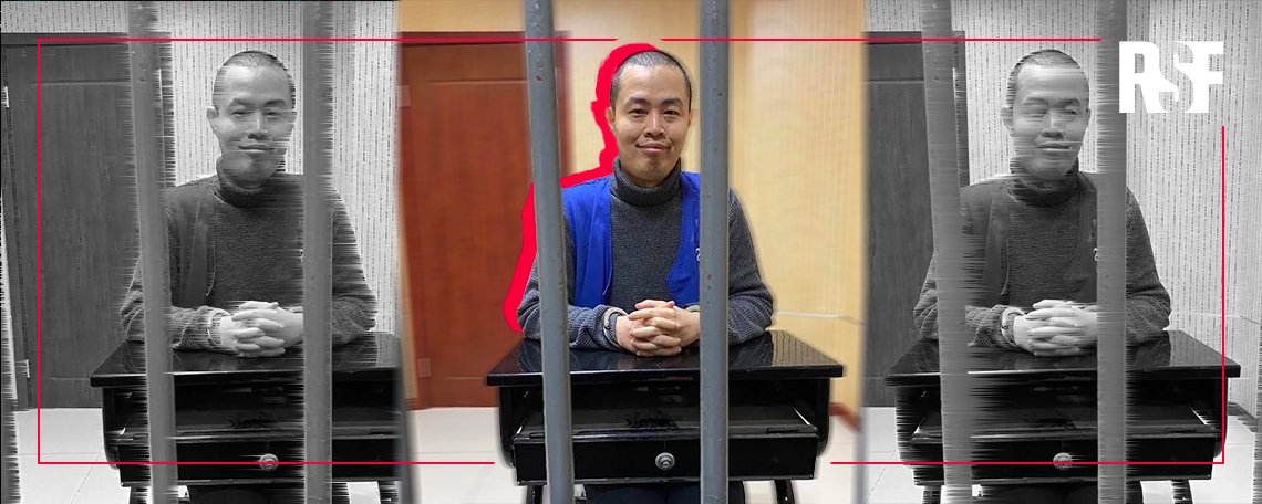 #中国：无国界记者呼吁立即释放纪录片导演 #陈品霖，他昨日因发表2022年反审查和政府滥权的历史性 #白纸 抗议活动纪录片而被判刑三年半 🇨🇳。

rsf.org/en/china-docum…