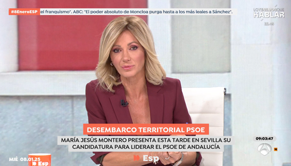#Audiencias I

🏆 <a href="/EspejoPublico/">Espejo Público</a> se alza LÍDER absoluto en su emisión este miércoles con un 14% de cuota

Supera por +3,2 puntos a su inmediato competidor

Suma 350.000 seguidores de media y 2.148.000 espectadores únicos

Y sube en su liderazgo al 19,3% y 416.000 espectadores