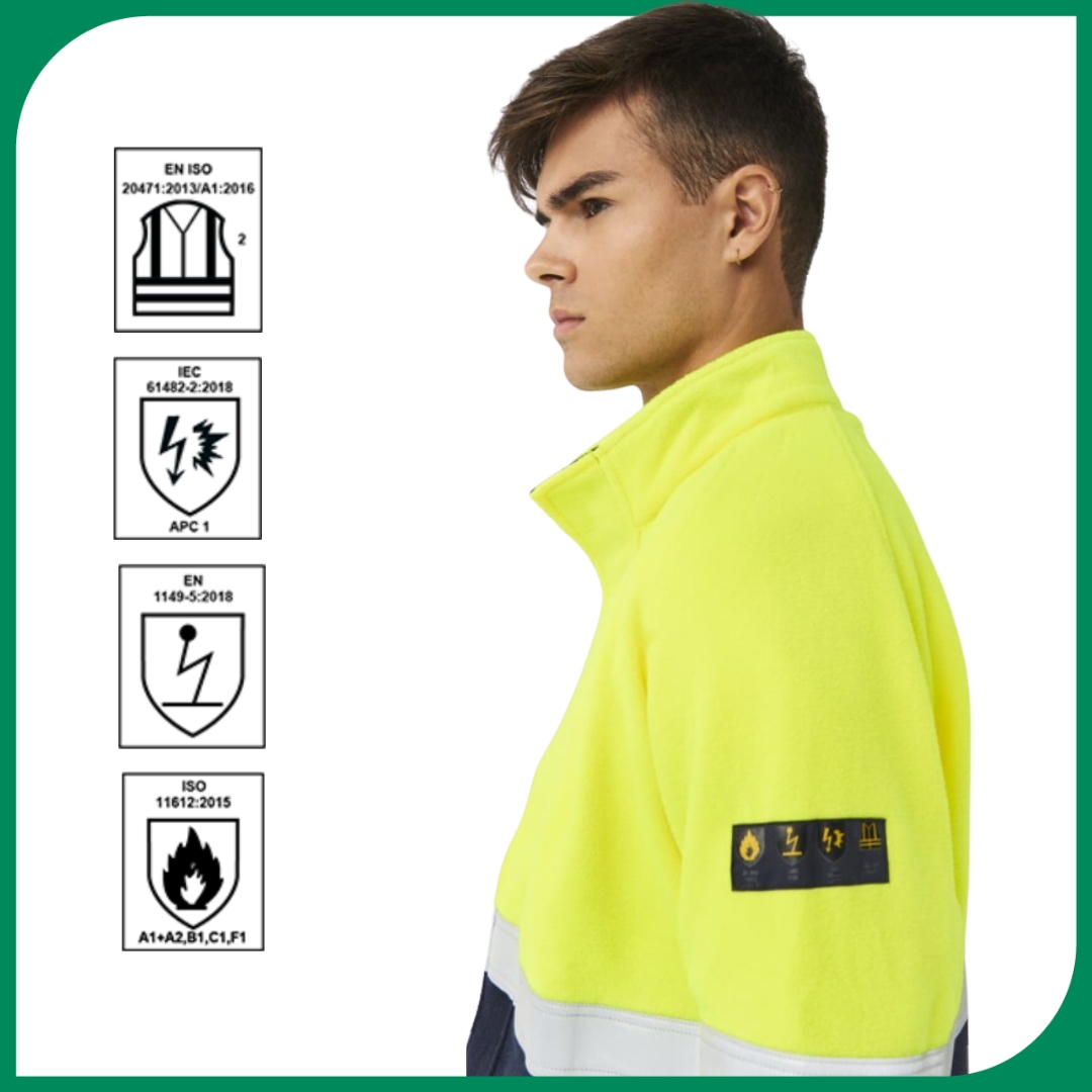 Nuestro polar A.V. ignífugo multinorma es el aliado perfecto para los profesionales del sector #industria más expuestos al peligro: #AltaVisibilidad, protección antiestática e ignífuga.

Porque cuando el riesgo es real, la seguridad no es opcional 👇
obrerol-monza.com/producto/polar…