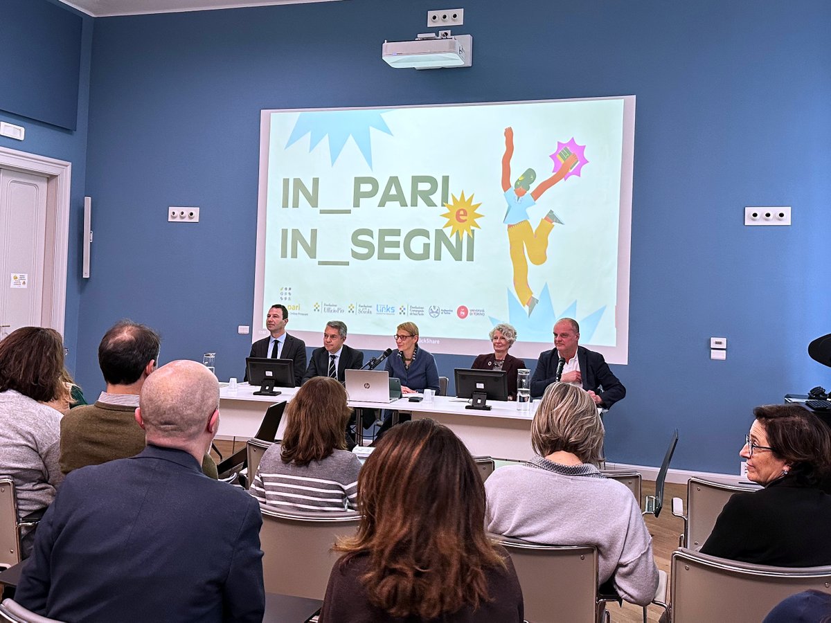 Aperte le candidature per “In pari - Tutoring Online Program”, nuova opportunità di volontariato per studenti e studentesse universitari.

Un progetto di Fondazione Ufficio Pio con <a href="/CSP_live/">Fondazione Compagnia San Paolo</a>, Fondazione per la Scuola e <a href="/LinksFoundation/">Fondazione LINKS</a>.

otto.unito.it/it/articoli/ap…