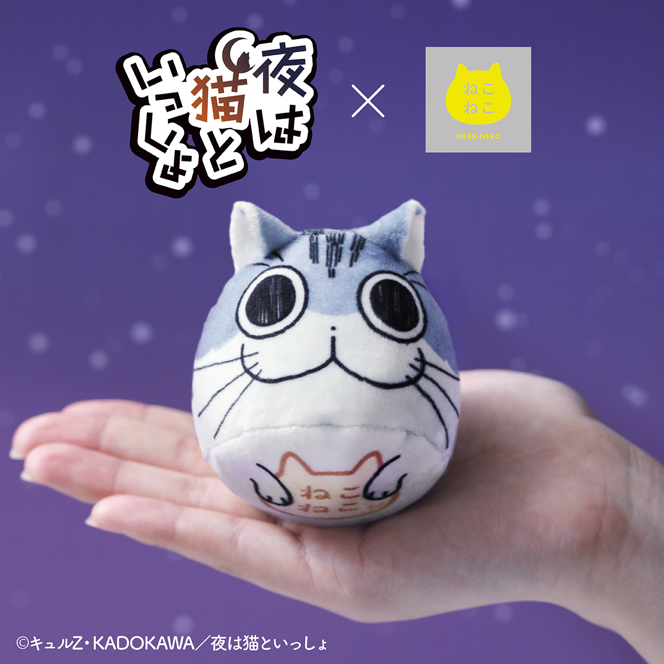 ねこねこ食パン」がアニメ『夜は猫といっしょ』と