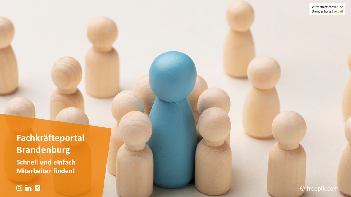 Wussten Sie schon❓Im Fachkräfteportal #Brandenburg haben Sie die Möglichkeit, Ihr #Unternehmen kostenfrei &amp; reichweitenstark zu präsentieren, um Interessenten für einen #Job oder #Ausbildung zu gewinnen. Jetzt Firmenprofil anlegen und neue Talente finden! lmy.de/msSFc