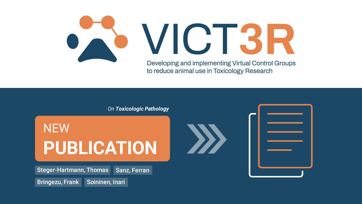 Happy New Year! ✨ We are thrilled to kick off 2025 by sharing some excellent news:

📰 The first overview article of the #VICT3R project has been published in Toxicologic Pathology! 

journals.sagepub.com/doi/10.1177/01…

Full Open Access:
repositori.upf.edu/handle/10230/6…

<a href="/IHIEurope/">Innovative Health Initiative</a> #Toxicology #AI