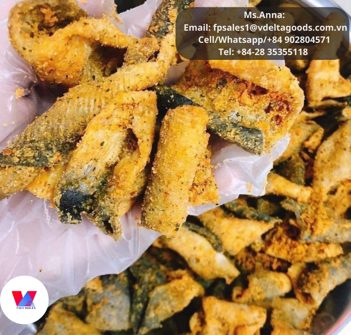 1Export1's tweet photo. 𝗖𝗥𝗜𝗦𝗣𝗬 𝗗𝗥𝗜𝗘𝗗 𝗙𝗜𝗦𝗛 𝗦𝗞𝗜𝗡
Ms. Anna
Email: fpsales1@vdeltagoods.com.vn
Cell/Whatsapp/+84 902804571
Tel: +84-28 35355118
#CrispyFishSkin #vietnamesefishskin #healthysnack #organicfoods #naturalsnacks #seafoodlover #glutenfree #lowcarb #highprotein https://t.co/ID7GNN9xp1