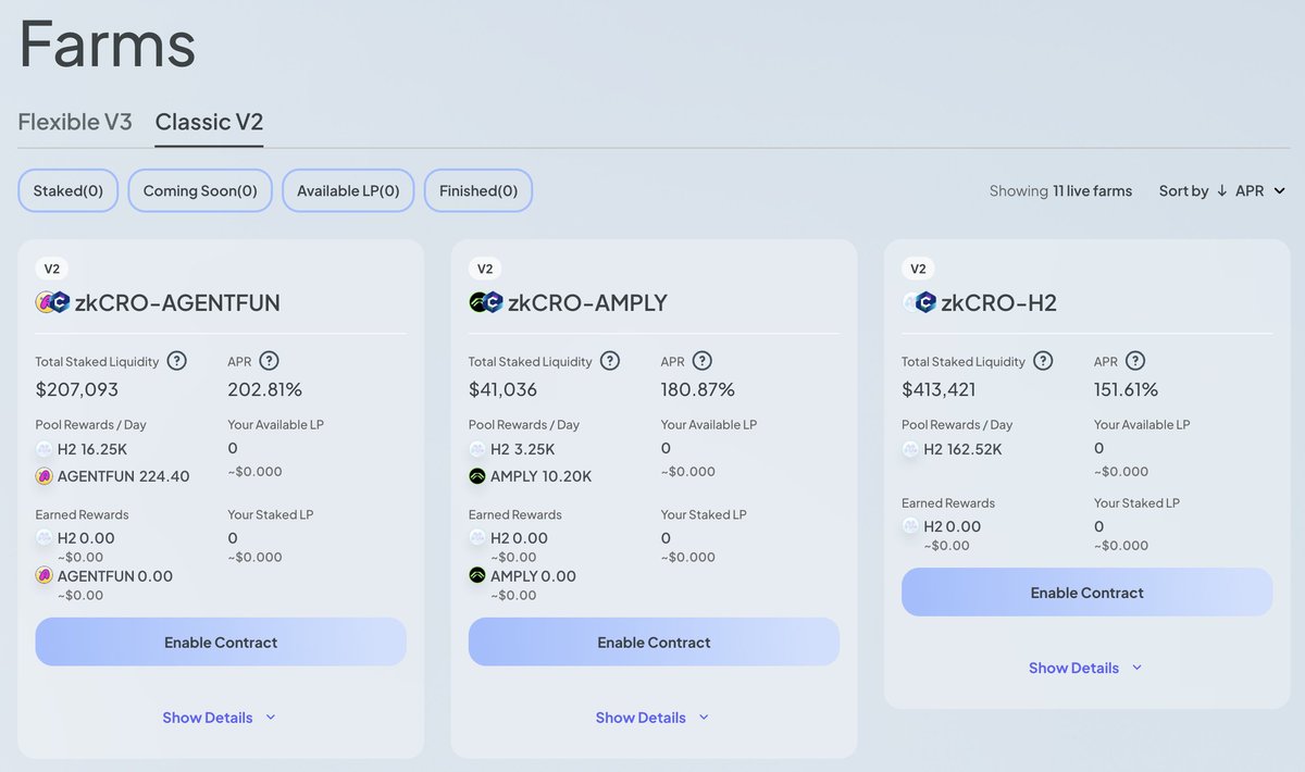 🩸 Markets may be down, but the grind never stops! 💪

Our farm APRs are averaging over 70%, offering a strong opportunity to let your assets power up and work for you. ⚡📈

📣 Reminder: Check the latest APR rates directly on our website for the most accurate information!

🌊