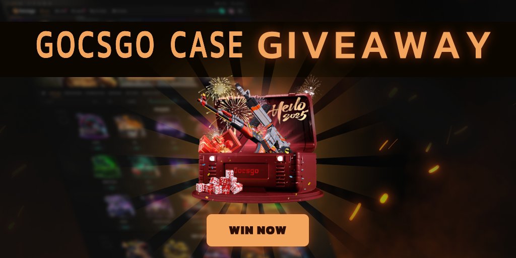 gocsgocom's tweet photo. 🥳Gocsgo Case Giveaway 🥳
🎁 Prize: New Year Eve Party Case ($15.8)

➡️ TO ENTER: 
✅ Follow @gocsgocom 
✅ Repost &amp; Like 
✅ Tag 2 friends 
🏆 results in 7 days 

⏰ Winner will be chosen when we get at least 100 reposts.
#gocsgogiveaway #giveaway https://t.co/B3JCN94lX5