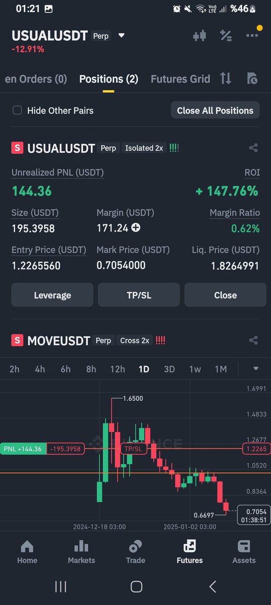 ismailbasusta's tweet photo. @cryptometugce merhabalar Tuğçe hanım sizden bir konu hakkında yardımcı olabilirmisiniz ben bir pozisyon açtım ama kar eksik görünüyor anlamadım nedenini yardımcı olabilirmisiniz https://t.co/oqAugEOOeR