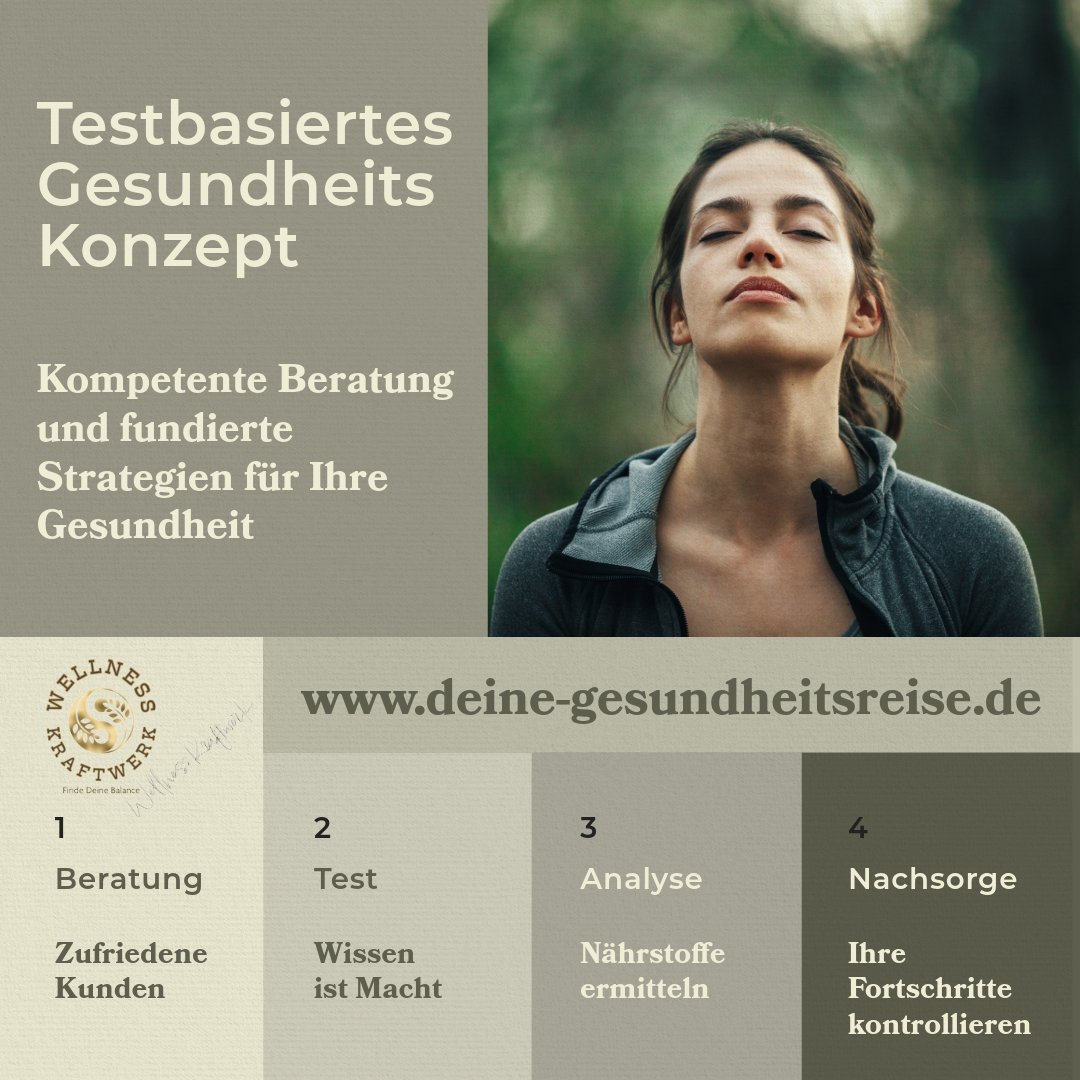 beratung.deine-gesundheitsreise.de

#wellnesskraftwerk #gesundheitskonzept #testbasiert #gesundheit #übergewicht #test #gesundheitsreise #trockenbluttest #vegan #omega3 #wohlbefinden #algen #vitamine #nährstoffe #beratung #KompetenteBeratung #nährstoffe #nahrungsergänzungsmittel #mineralien