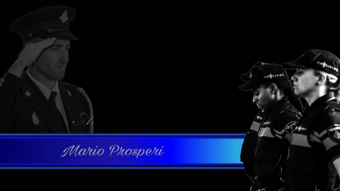 Collega Mario werd aangereden terwijl hij met nieuwjaarsnacht een autobrand blusde. Hij overleed een week later. Vandaag valt voor veel collega's, vrienden en familie van Mario heel zwaar.