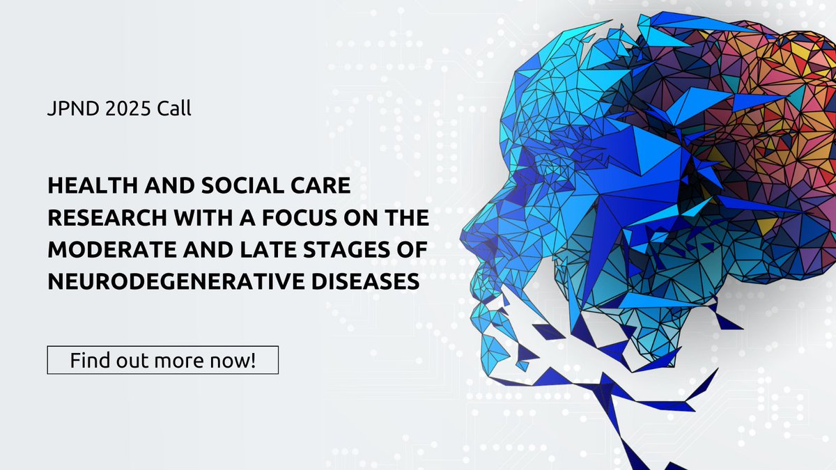 ANR - Agence nationale de la recherche (@agencerecherche) on Twitter photo Dans le cadre du <a href="/JPNDeurope/">JPND Research</a>, l’#ANR s’associe au lancement d’un appel à projets à propositions transnational sur la recherche en sciences médicales, humaines et sociales axée sur les stades modérés et avancés des maladies neurodégénératives.
📅 4/03/2025
anr.fr/fr/detail/call… Dans le cadre du <a href="/JPNDeurope/">JPND Research</a>, l’#ANR s’associe au lancement d’un appel à projets à propositions transnational sur la recherche en sciences médicales, humaines et sociales axée sur les stades modérés et avancés des maladies neurodégénératives.
📅 4/03/2025
anr.fr/fr/detail/call…