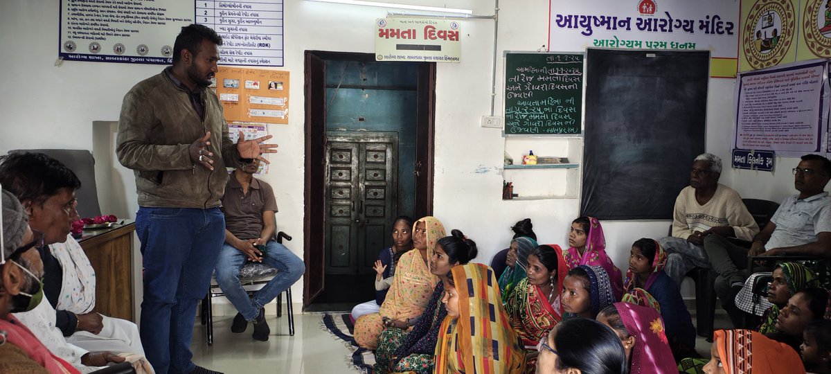AAM Lalpur Sk (@lalpuraamsk) on Twitter photo SBCC અંતર્ગત AAM લાલપુર ખાતે સગર્ભામાતા અને મહિલાઓ સાથે ગર્ભાવસ્થા દરમિયાન તથા ત્યારબાદ બાળકની શું કાળજી લેવી તેમજ ગર્ભાશય મુખના કેન્સર વિશે વિસ્તૃતમાં ચર્ચા કરવામાં આવી તમામ સગર્ભા માતાઓને પોષણ યુક્ત ચણા આપવામા આવ્યા
<a href="/THOIDAR/">THO IDAR</a> <a href="/CdhoSabarkantha/">CDHO Sabarkantha</a> <a href="/NHMGujarat/">NHM Gujarat</a> <a href="/SBCCSk/">SBCC Sabarkantha</a> <a href="/AdhoSabarkantha/">ADHO Sabarkantha</a> SBCC અંતર્ગત AAM લાલપુર ખાતે સગર્ભામાતા અને મહિલાઓ સાથે ગર્ભાવસ્થા દરમિયાન તથા ત્યારબાદ બાળકની શું કાળજી લેવી તેમજ ગર્ભાશય મુખના કેન્સર વિશે વિસ્તૃતમાં ચર્ચા કરવામાં આવી તમામ સગર્ભા માતાઓને પોષણ યુક્ત ચણા આપવામા આવ્યા
<a href="/THOIDAR/">THO IDAR</a> <a href="/CdhoSabarkantha/">CDHO Sabarkantha</a> <a href="/NHMGujarat/">NHM Gujarat</a> <a href="/SBCCSk/">SBCC Sabarkantha</a> <a href="/AdhoSabarkantha/">ADHO Sabarkantha</a>