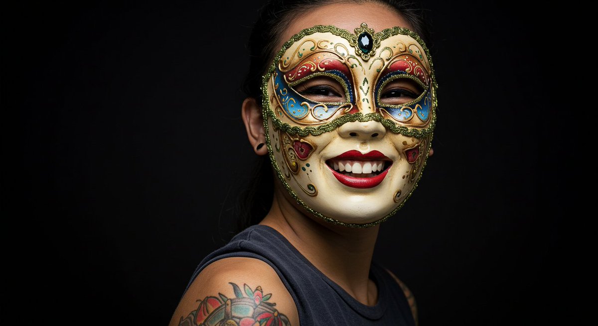 aruwanersatu's tweet image. ベネチア仮面の女性 (part 3) 
#AIimage #ImageFX #venetianmask #venicemask #ベネチア仮面 #aiart #AIfacepainting #フェイスペイント #ポートレート
