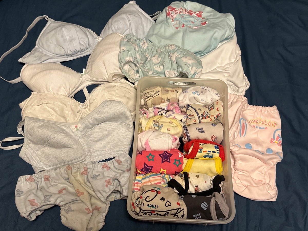 綿100のロリ下着の触り心地はなんとも言えぬ