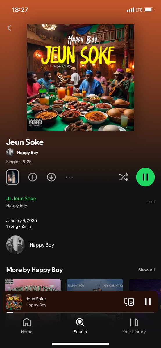 Happyboyoflagos's tweet photo. Jeun soke out now! 🚀 https://t.co/9q1SR2zzY6