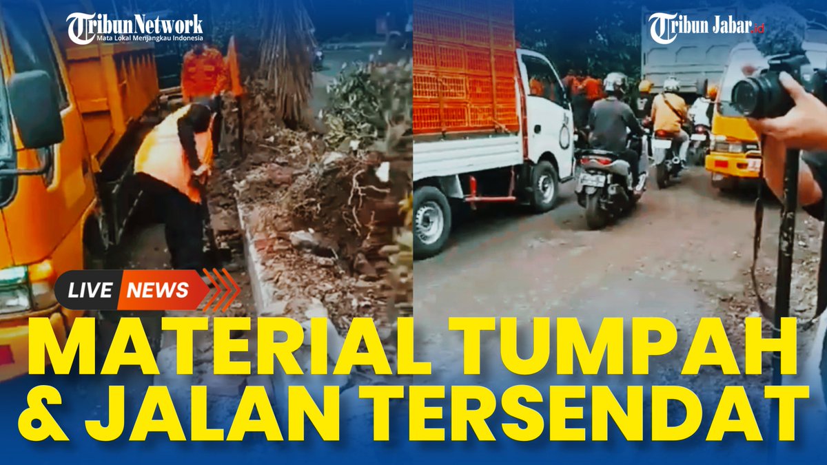 KoranTJVideo's tweet photo. Detik-detik Truk Proyek Terguling di Subang, Material Berserakan &amp; Lalu Lintas Tersendat Tautan: https://t.co/9HYfNAA0Rk https://t.co/pfqzAHlPcX