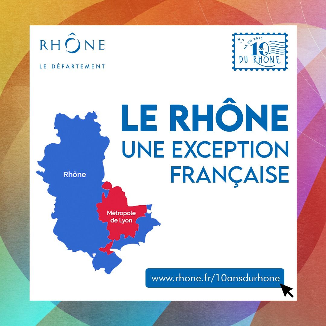 🎂 [Les 10 ans du Rhône]

Le saviez-vous ❓ Le Rhône et la Métropole de Lyon sont 2 collectivités distinctes mais partagent la même circonscription administrative, une situation unique en France depuis le 1er janvier 2015 !

👉 Découvrez-en plus ➡️ buff.ly/3Pt8ZsC