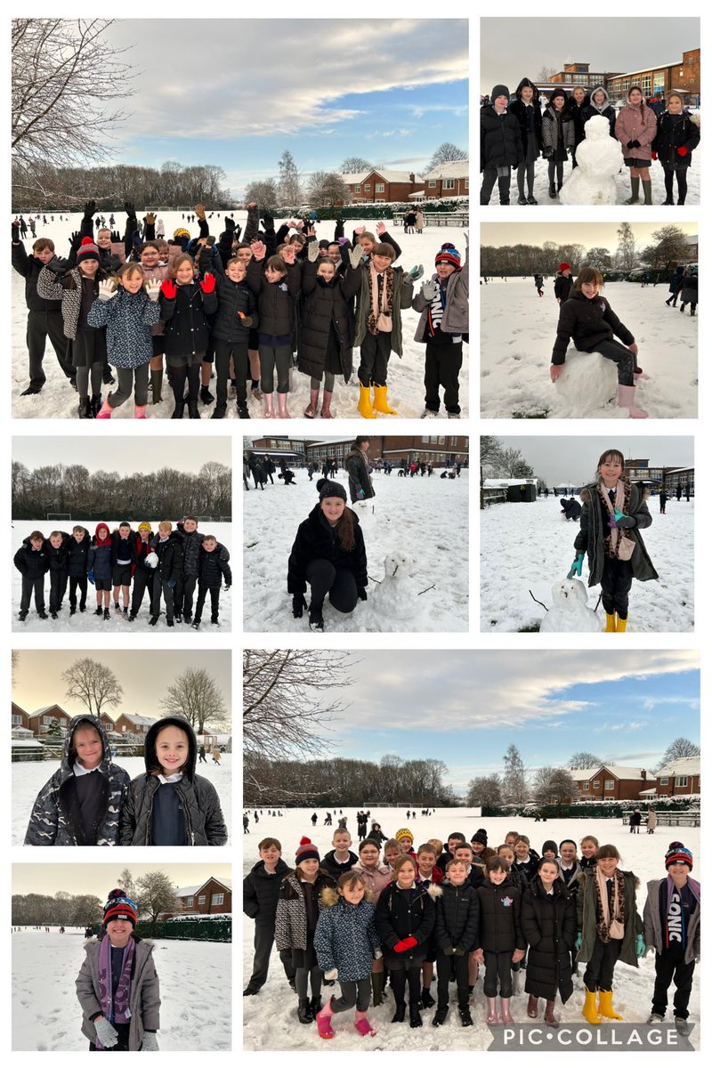 Year 5 enjoyed some time in the snow this week! ⛄️ ❄️ What a brilliant start to the new term. 💙 <a href="/BarntonMissR/">Miss Rutter</a>