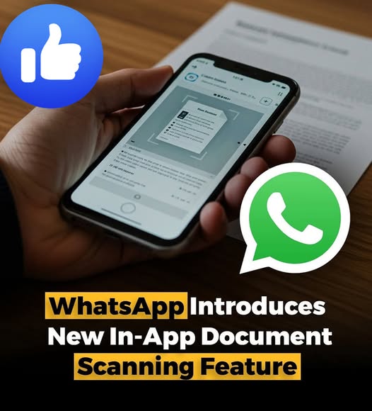 ShabanBangulzai's tweet image. "WhatsApp unveils a new 'Scan document' feature for iOS, making it easier to send clear, bright scanned documents directly within the app! 📄📱 Currently available in India with WhatsApp 24.25.89. #WhatsAppUpdate #iOSFeatures #DocumentScanning"