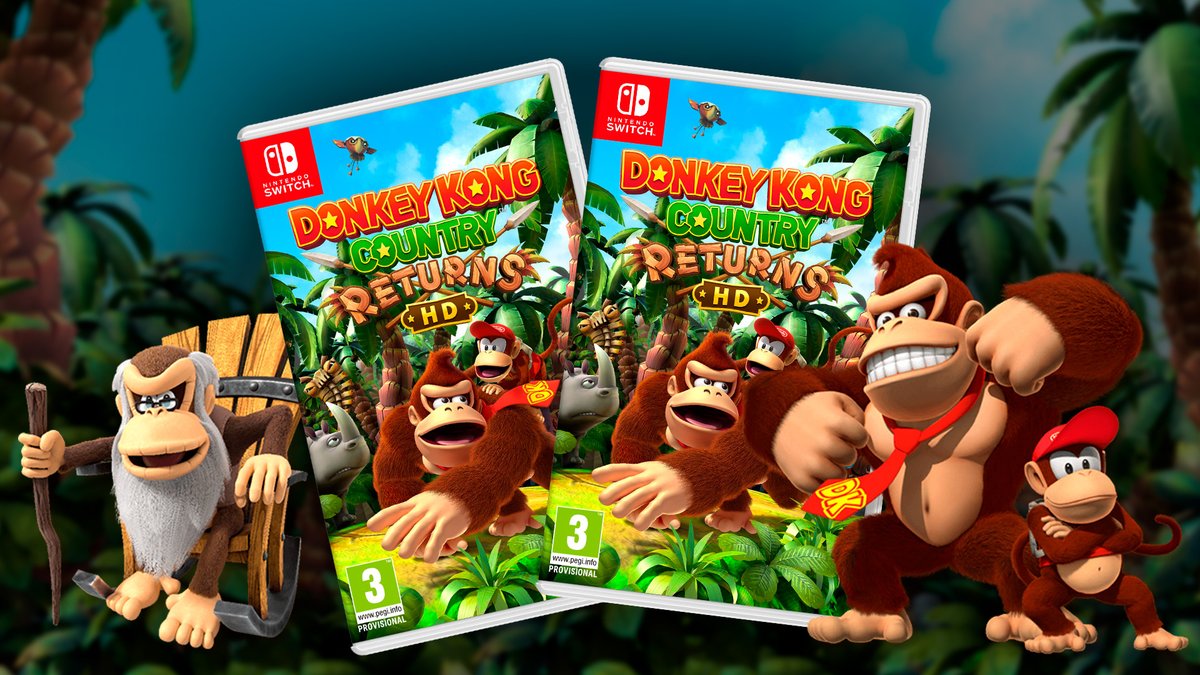 ¡Habemus KONGcurso de Donkey Kong Country Returns HD! Repartimos dos copias del juego para Nintendo Switch entre los que participéis (una por ganador).

Para participar tenéis que hacer un RETUIT CITADO mencionándonos, usando el hashtag #DonkeyKongcurso y diciéndonos si sois más