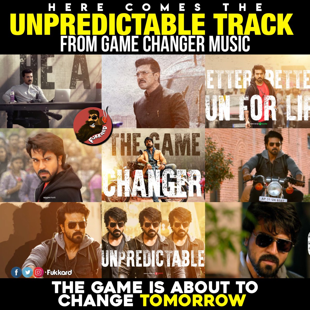 Fukkard's tweet image. #Unpredictable TRACK from #GameChangerMusic 

youtu.be/9FCP6sbU1Ek?si…
