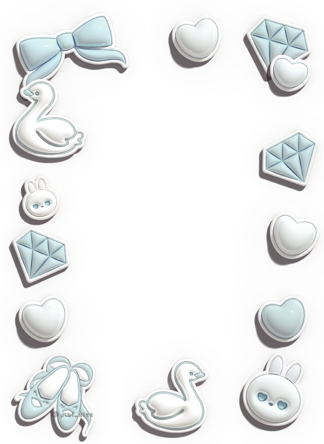 🦢ぷっくりステッカーフレーム🩰

背景透過素材