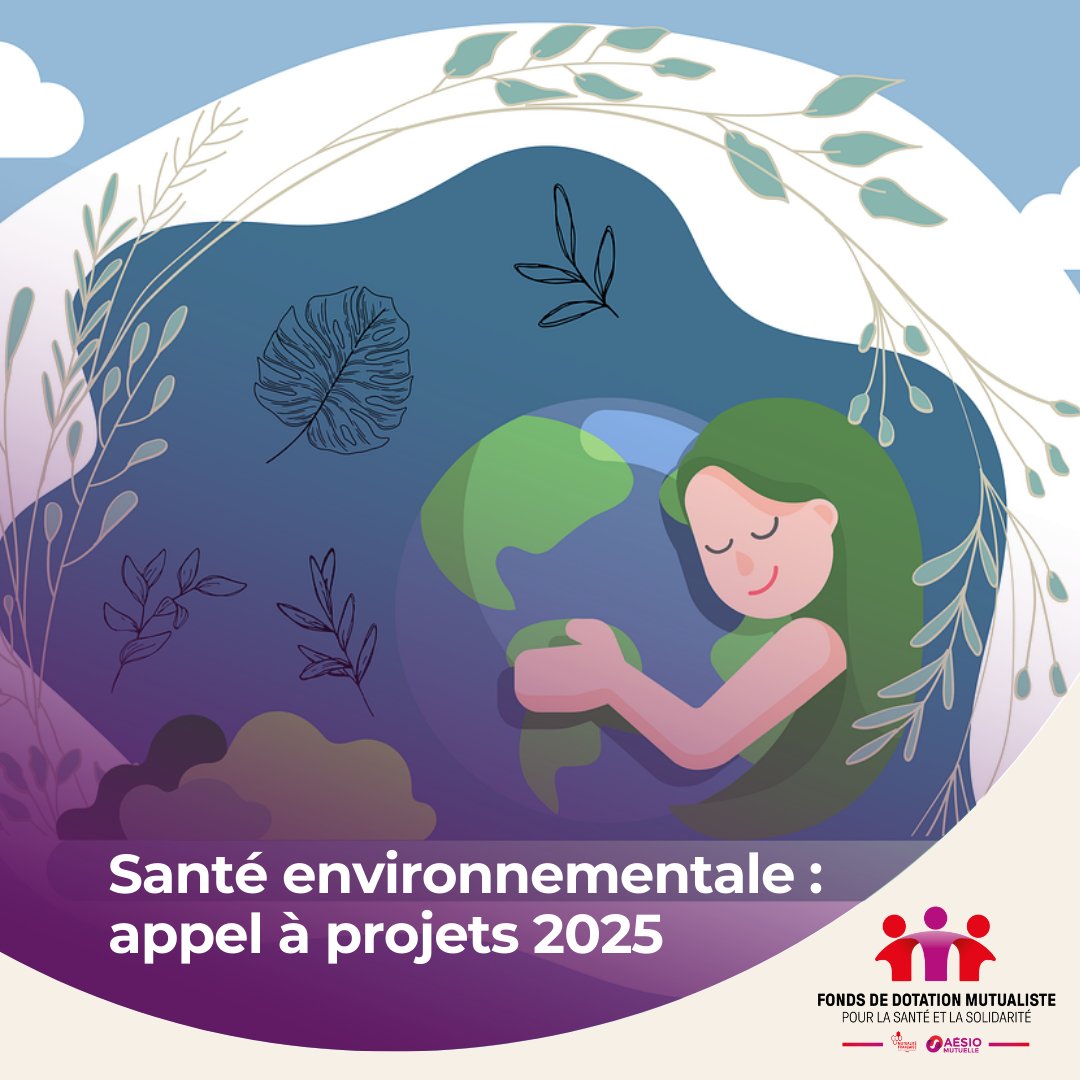 🚀#SantéEnvironnement
Le Fonds de Dotation Mutualiste pour la Santé et la Solidarité, fondé par <a href="/AesioMutuelle/">AÉSIO mutuelle</a> et <a href="/Mutualite38/">Mutualité Française Isère</a>, lance un appel à projets sur le thème de la santé environnementale.
🗓️ Candidature jusqu'au 24/02/25 
ℹ️ fonds-mss.fr/index.php/appe…
#AÉSIOagit #Innovation