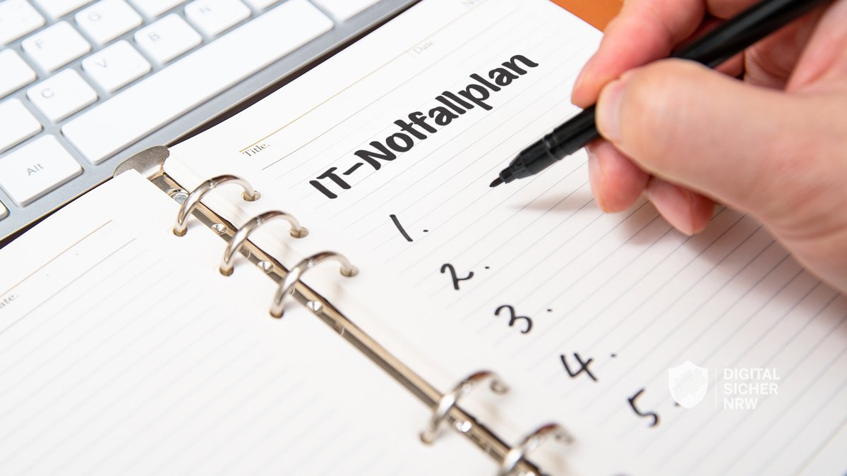 Sind Sie auf einen IT-Notfall vorbereitet? 🚨 Denn der kann jedes Unternehmen treffen. Wir zeigen Ihnen, wie Sie einen Notfallplan erstellen👉🏼 bit.ly/3BL6tuQ

#digitalsicher #notfallplan #sicherheitsvorfall