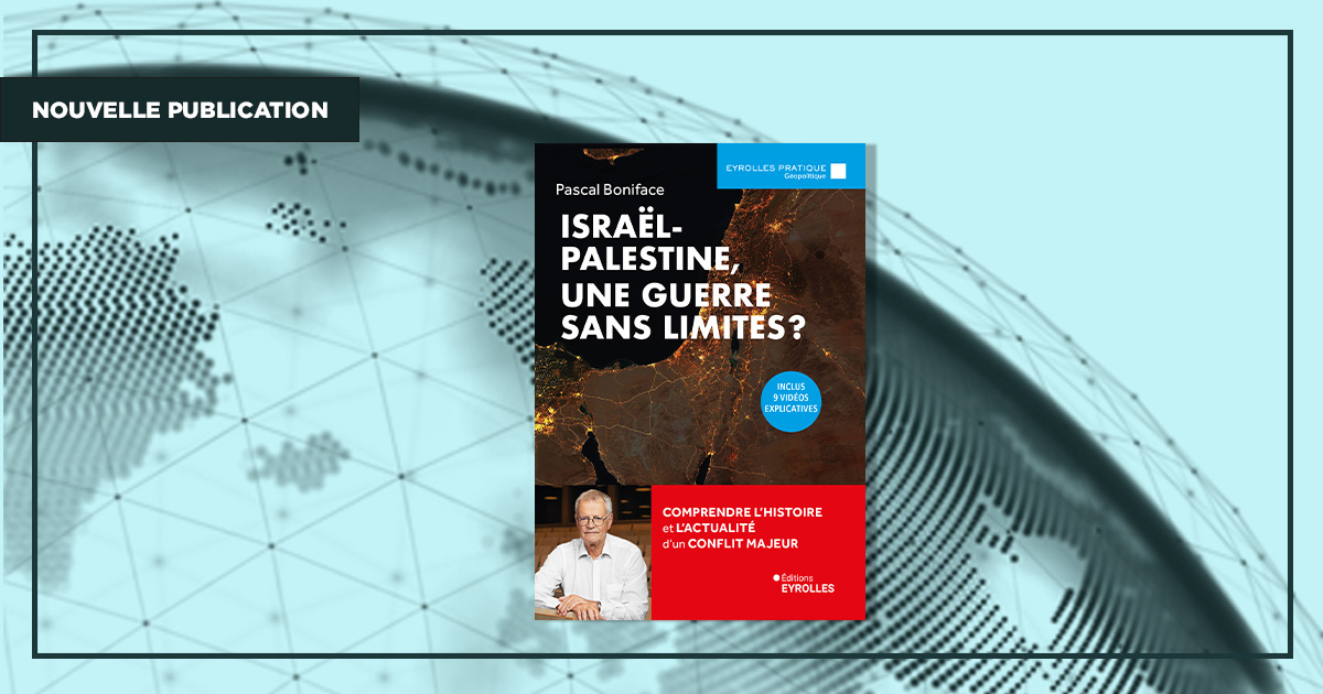 📚 Aujourd'hui paraît mon nouvel ouvrage "Israël-Palestine, une guerre sans limites " aux éditions Eyrolles. Mêlant approches historiques et géopolitiques, il vise à retracer, en 40 chapitres, la genèse du conflit pour en analyser les perspectives.

➡️ urlr.me/SWYKRe