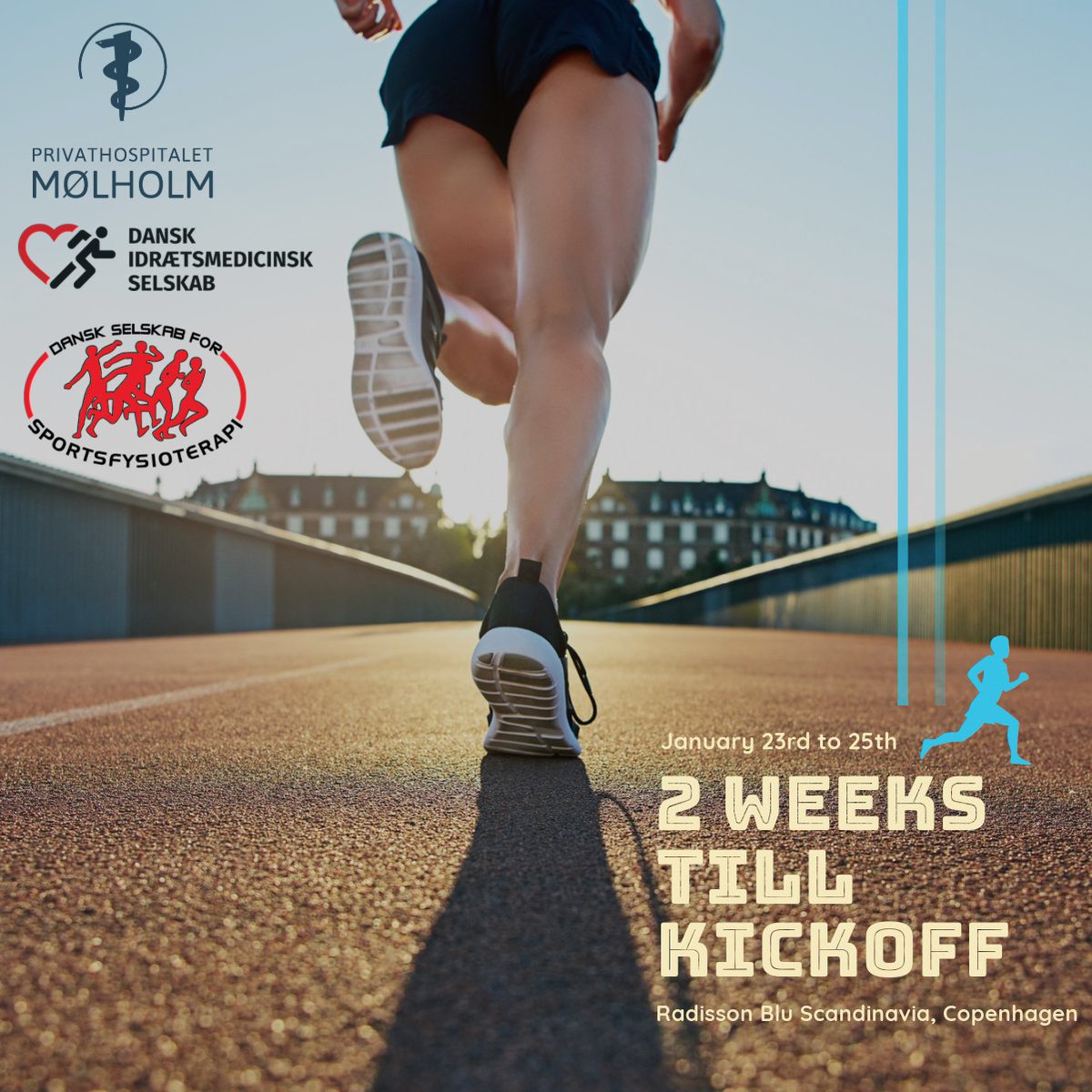 🌟 2 Weeks to Go! 🌟

#Sportskongres2025 kicks off Jan 23–25 in Copenhagen! 🚀 60+ sessions &amp; workshops for clinicians, researchers, &amp; sports pros.

💻 Live Stream &amp; VOD options now available!
Join us: Anywhere, Anytime! 🎉 #SportsMedicine