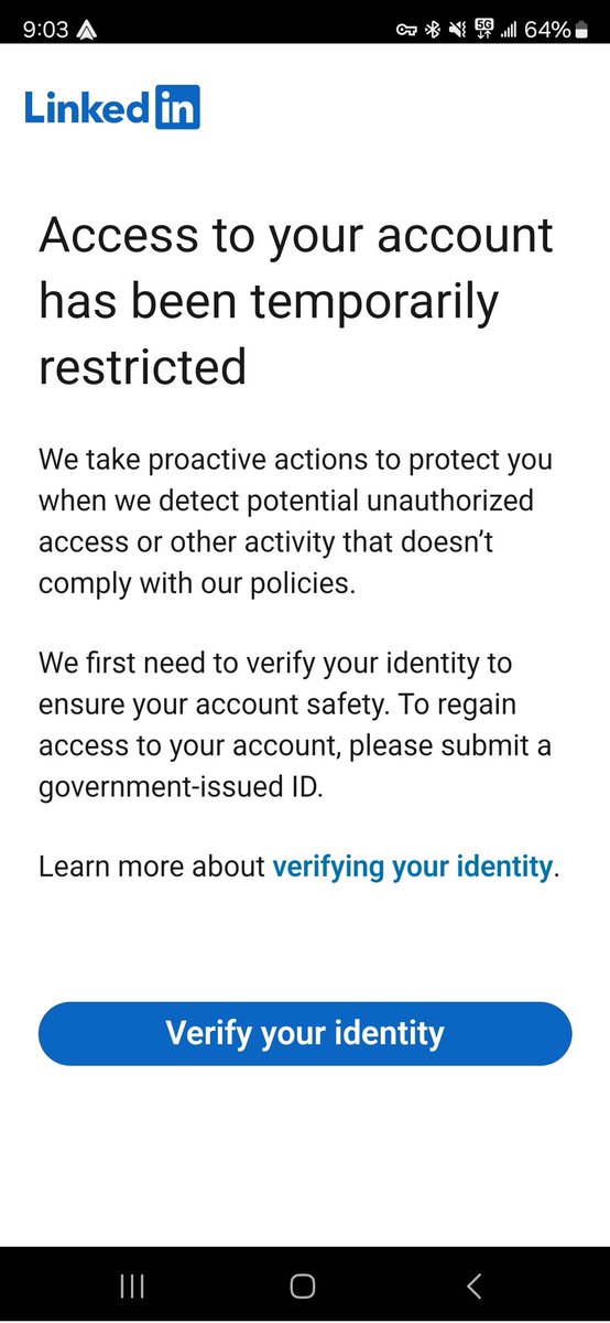 I wonder who Reported this?
#OMBC