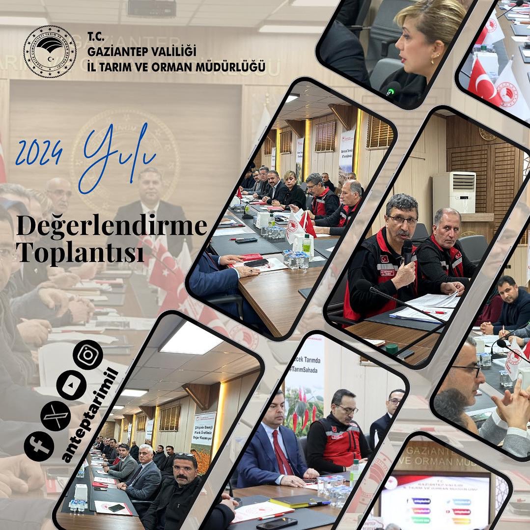 İl Müdürümüz Sayın Mehmet KARAYILAN başkanlığında İl Müdür Yardımcılarımız,İlçe,Şube Müdürleri ile Vekillerinin katılımıyla 2024 yılı İstişare toplantısı düzenlenmiştir. 

#TarımSahada

#üretiminüreticininyüzyılı #tarımınyüzyılı #gelecektarımda #tarımheryerde #tarım #toplantı